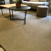VM Carpet Esmeralda-villa-paperinarumatto pyöreä, Beige 72