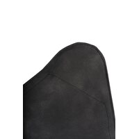 Varax Lepakkotuolin cover black artificial leather close up