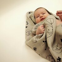 HEMPEA Metsän Lepo Hooded Towel