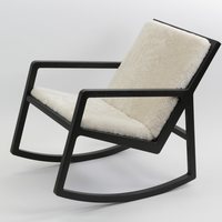 Lux Rocking Chair Black