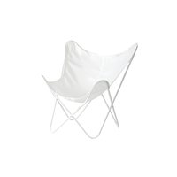 Varax Butterfly chair with white body