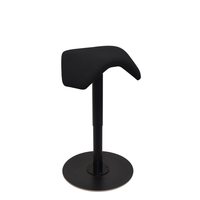MyKolme design LIIKU Joy chair, schwarz Stoff / schwarz stand