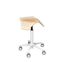 MyKolme design ILOA office chair, birch / snow