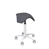 MyKolme design ILOA Joy office chair, grå tyg / snow