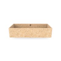 Woodio Vasque Cube60 à installer poser sur le plan de travail/meubles de salle de bain
