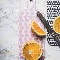 Muurla Berries-Twine Serving and Cutting Board
