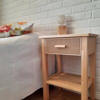 SOILA Woodworking Company Juutti Bedside Table