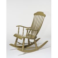 Eimi Kaluste Traditional rocking chair moss