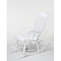 Eimi Kaluste Traditional rocking chair white