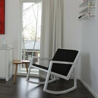 Lux Rocking Chair White