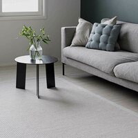 VM Carpet Lyyra-puuvilla-paperinarumatto pyöreä, Valkoinen 52
