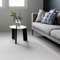 VM Carpet Lyyra-puuvilla-paperinarumatto, Valkoinen 52
