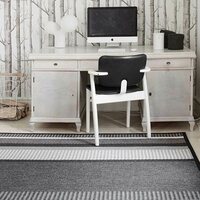 VM Carpet Laituri-villa-paperinarumatto, Musta 79