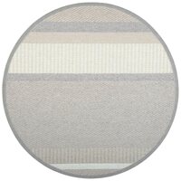 VM Carpet Laituri-villa-paperinarumatto pyöreä, Valkoinen 71
