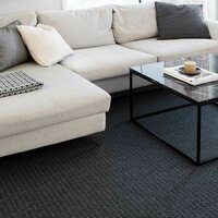 VM Carpet Valkea-villa-paperinarumatto pyöreä