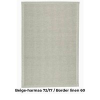 VM Carpet Valkea-villa-paperinarumatto, Beige-Harmaa 72/17