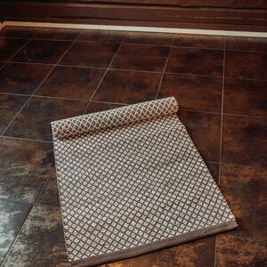 Kik-products Talvimetsä rug, Braun / Natürliches Weiß