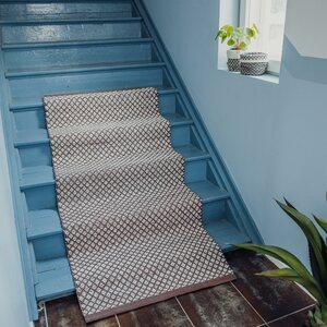Kik-products Talvimetsä rug, Braun / Natürliches Weiß