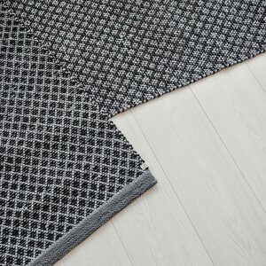 Kik-products Talvimetsä rug, Dunkelgrau / Schwarz