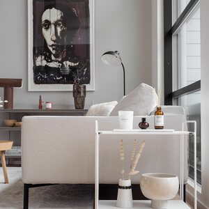 Everyday Design TAMPERE-serving trolley, Blanc