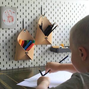 Tina's Design House Fikka-wall pocket, natural