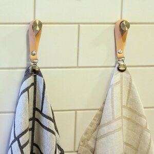 TR Leather Design Pyyheripustin