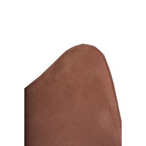 Varax Lepakkotuolin cover braun Kunstleder close up