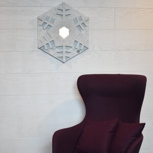 Siinne Hexagon-Schneeflocke-Lichtelement - Akustikplatte mit Licht