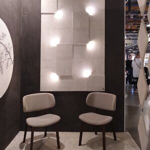 Siinne Square Acoustic panel with light