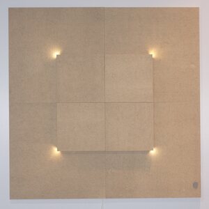 Siinne Square Acoustic panel with light