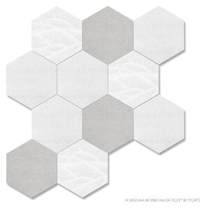 Siinne Hexagon birch Acoustic panel
