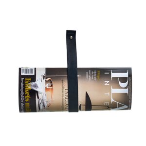 Gedigo Piece of Finland leather loop 2 stk., sort