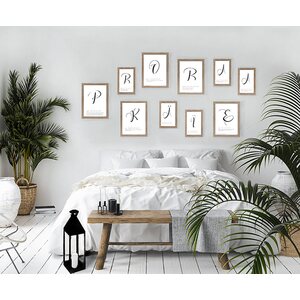 2 x ilo design Elämäni aakkoset Koti-poster