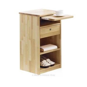 Kiteen Huonekalutehdas Seniori-nightstand, Stained beech