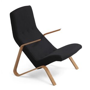 Tetrimäki Oy Grasshopper-armchair, quercia, nero lana