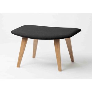 Tetrimäki Oy Grasshopper-footstool, Eiche / schwarz Stoff