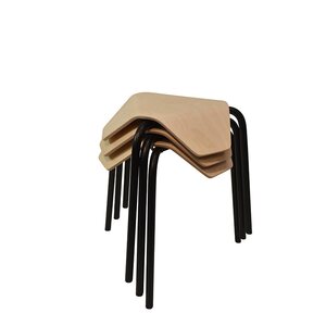 MyKolme design TRIPLA 45 -jakkara, koivu
