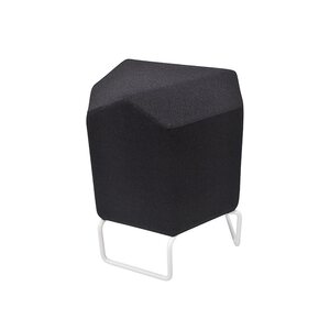 MyKolme design TRIPLA Cone -stool, черный Ткань / 45 см
