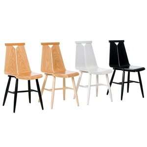 Puulon Oy 1960-chair, oak/negru, oak/mesteacăn, alb/alb, negru/negru