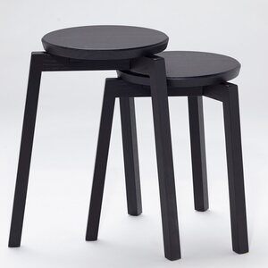 Puulon Oy 3way-stool, black ash