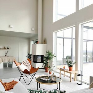 Varax Lepakkotuolin frame, Svart / brun konstläder