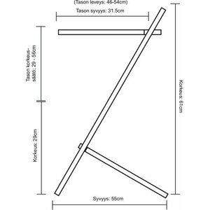 ErgoFinland GetUpDesk Light Standing Work Set