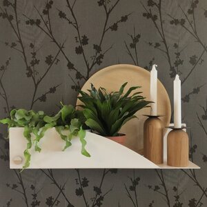 Pauliina Rundgren HandiCrafts Saimaa-shelf, white
