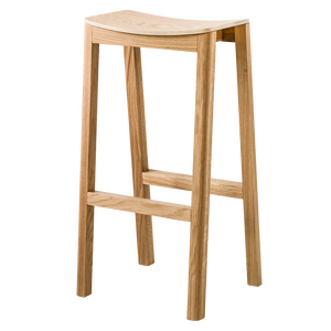 Made By Choice Halikko-bar stool, couleur naturelle chêne / 74 cm