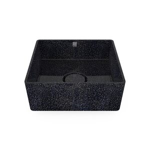 Woodio Cube40 bowl basin to be installed on a level