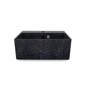 Woodio Cube40 sink with faucet installation