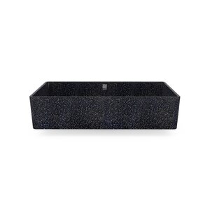 Woodio Cube60 bowl basin to be installed on a level
