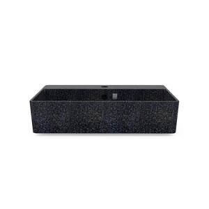 Woodio Cube60 sink with faucet installation