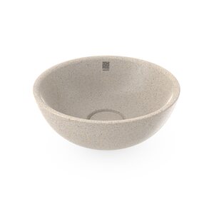 Woodio Soft40 bowl basin to be installed on a level