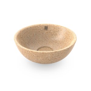 Woodio Soft40 bowl basin to be installed on a level